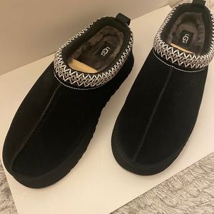 UGG Tazz Tasman Platform Slipper Black Size 8 Women’s